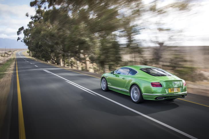 Bentley Continental facelift photo gallery